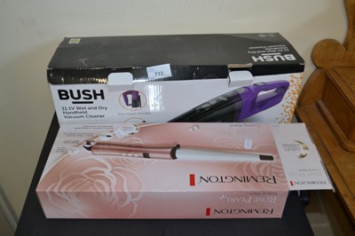 Lot 713 - Bush wet and dry hand held vacuum, boxed...