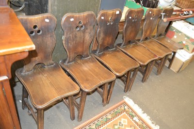 Lot 798 - Six dining chairs