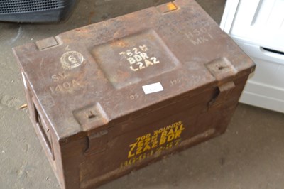 Lot 832 - A munitions box