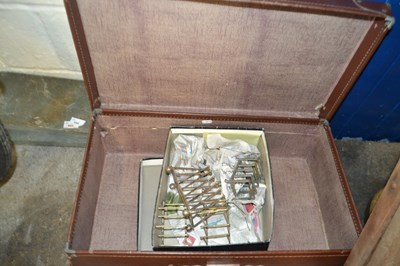 Lot 858 - Four metal toast racks (one possible...