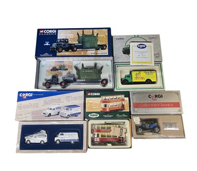 Lot 206 - A mixed lot of boxed Corgi die-cast cars, to...