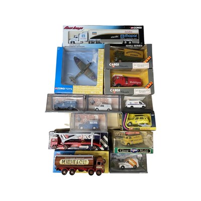 Lot 213 - A mixed lot of various boxed Corgi die-cast...