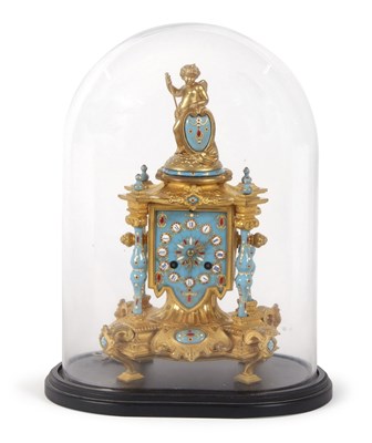 Lot 440 - An elaborate 19th Century French gilt metal...