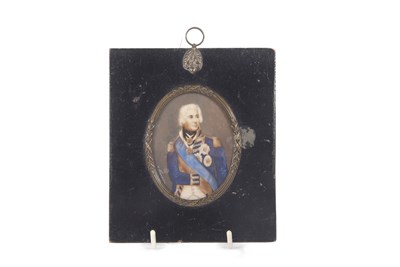 Lot 184 - Late 19th Century portrait of Nelson in oval...