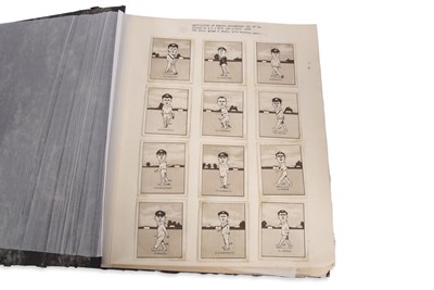 Lot 136 - An album of cricketing cards, various issues...