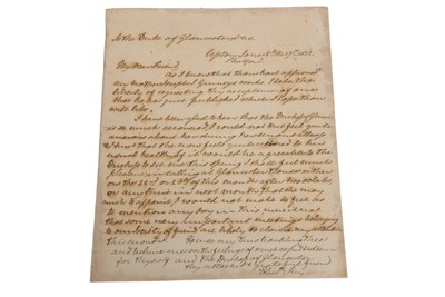 Lot 194 - Elizabeth Fry (nee Gurney) - Letter dated 1832...