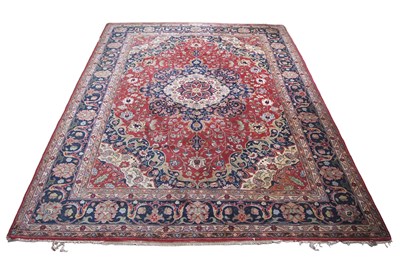 Lot 387 - A large 20th Century Middle Eastern wool floor...