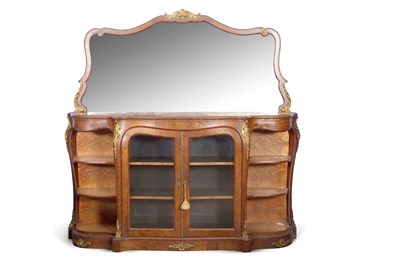 Lot 478 - Victorian walnut and floral inlaid side...
