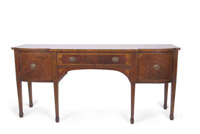 Lot 419 - A good quality reproduction mahogany and cross...