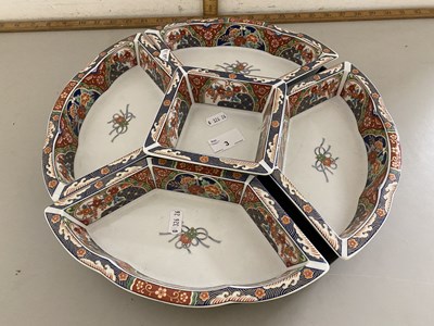 Lot 3 - A modern Oriental hors d'oeurves set