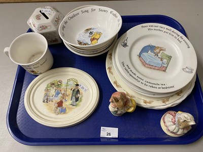 Lot 26 - A collection of various Wedgwood Bunnykins...