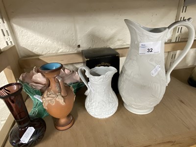 Lot 32 - Mixed Lot: Various Portmeirion jugs, assorted...