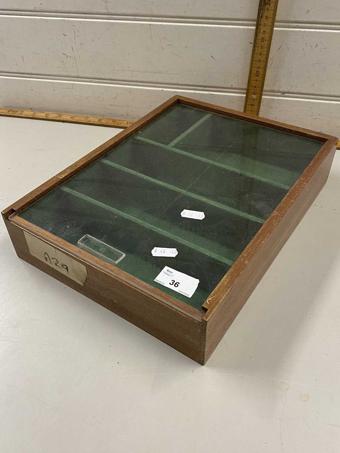 Lot 36 - Small table top display cabinet