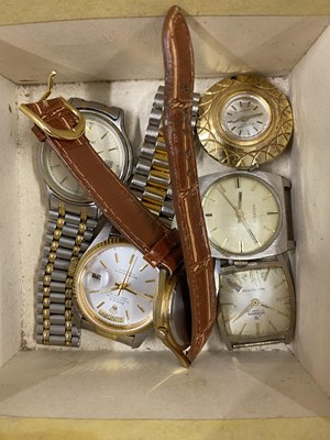 Lot 78 - Box of various assorted wristwatches