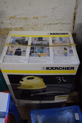 Lot 36 - Boxed Karcher 1102 Vaporapid steam cleaner