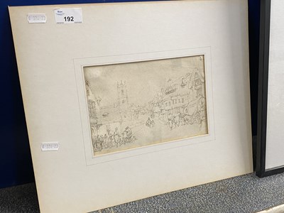 Lot 192 - Thomas Rowlandson, etching The George at...