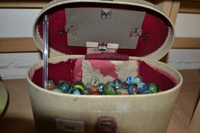 Lot 508 - Case of assorted marbles