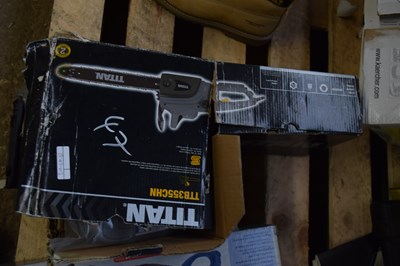 Lot 47 - Boxed Titan electric chainsaw