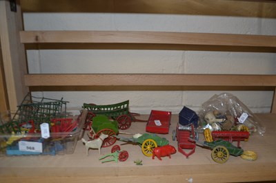 Lot 568 - Collection of various die cast and wooden...