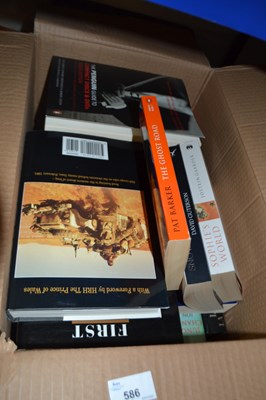 Lot 586 - One box of books, military interest