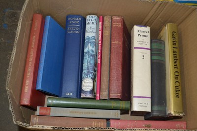 Lot 599 - One box of mixed books