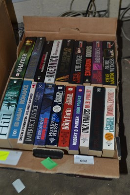 Lot 602 - One box of paperback books