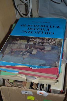 Lot 605 - One box of mixed books