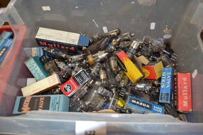 Lot 622 - Box of various Mazda and other radio valves