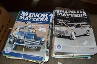 Lot 624 - Vintage Car Interest - Two bundles Minor...