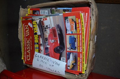 Lot 626 - One box of Classic Van magazines