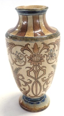 Lot 329 - Martin Brothers Vase signed R W Martin Bros