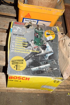 Lot 72 - Boxed Bosch router