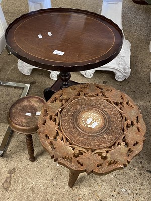 Lot 293 - Mixed Lot: Small reproduction mahogany...