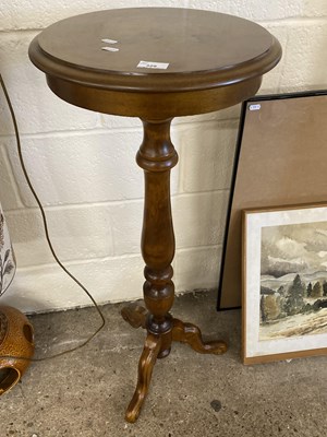 Lot 329 - Modern pedestal plant stand or lamp table