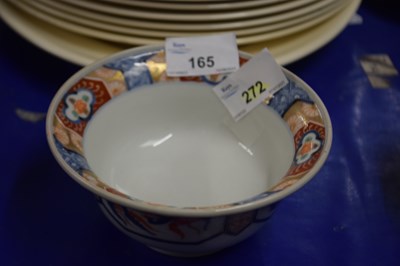 Lot 165 - Japanese porcelain bowl of flared form...