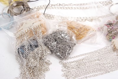 Lot 234 - A large quantity of jewellery findings and...