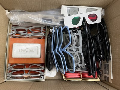 Lot 161 - A quantity of various 3-D film viewing glasses