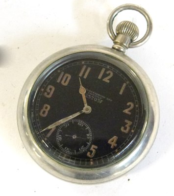 Lot 489 - Military Pocket Watch by Williamson