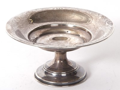 Lot 46 - George VI silver tazza of plain circular form...