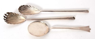 Lot 99 - Mixed Lot:  A pair of George V silver salad...