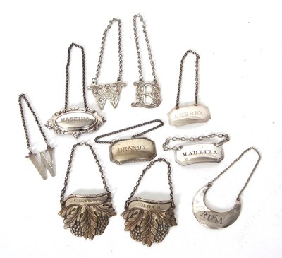 Lot 110 - A group of ten vintage silver plated...