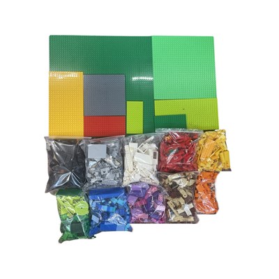 Lot 278 - A large quantity of various Lego bricks and...