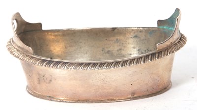 Lot 162 - George III silver small boat shaped dish...