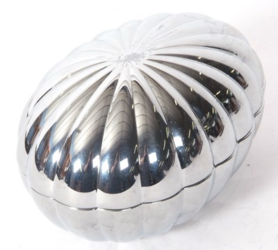 Lot 185 - Georg Jenson "Living" large egg shaped...