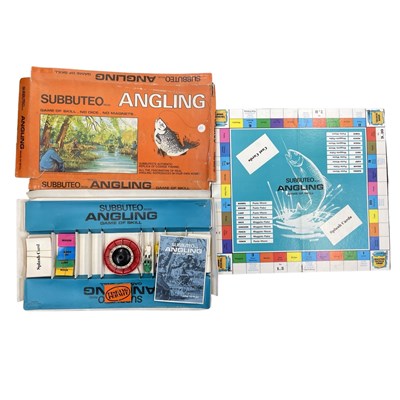 Lot 292 - A Subbuteo Angling game (unchecked for...