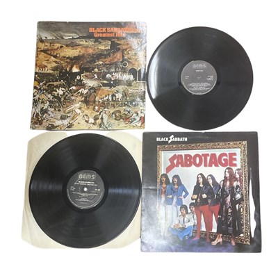 Lot 177 - A pair of Black Sabbath 12" vinyl LPs, to...