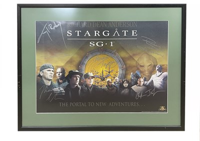 Lot 68 - A Stargate SG-1 poster, 'The Portal to New...