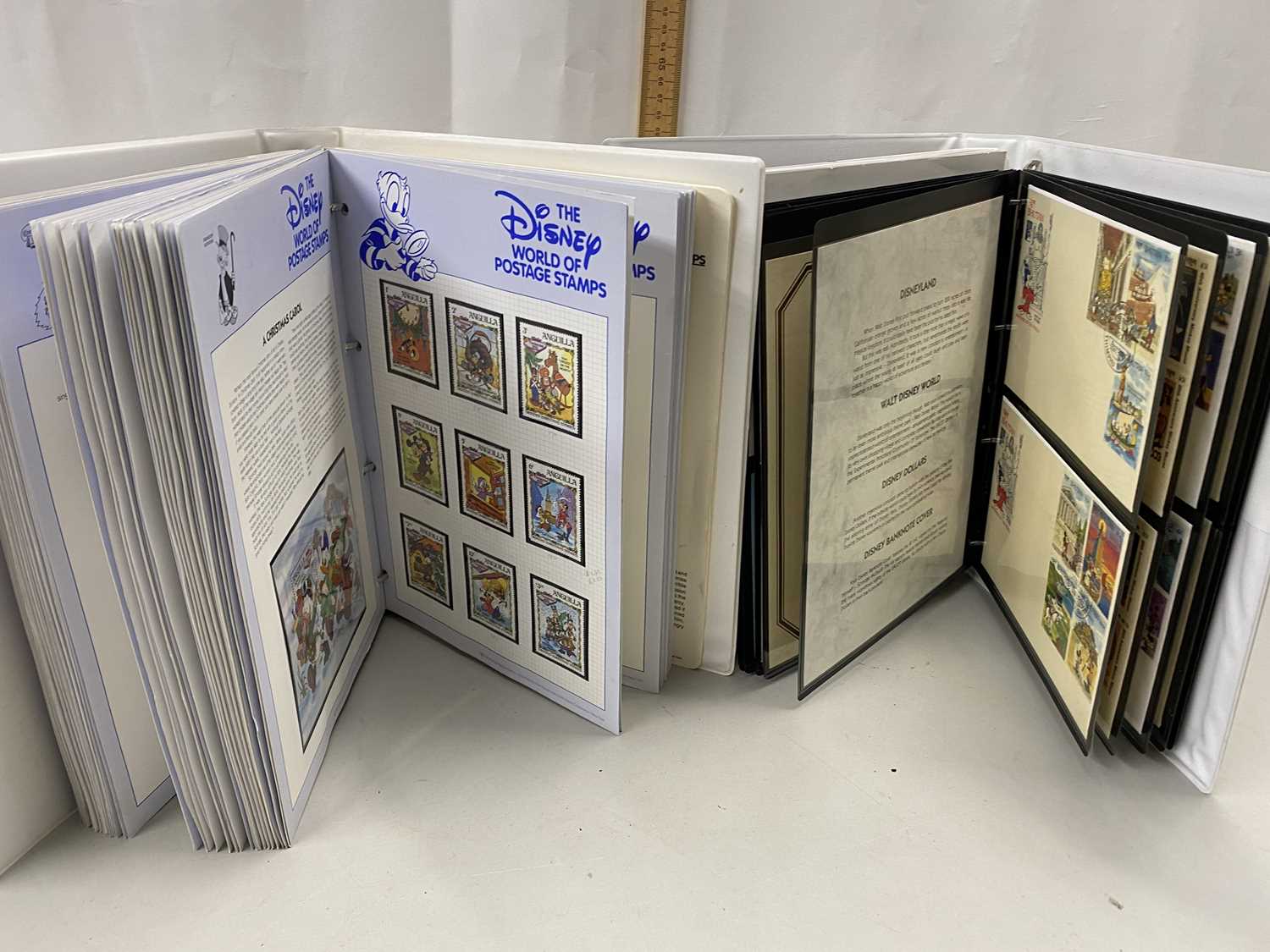 Lot 35 - Two albums of The Disney World of Postage Stamps