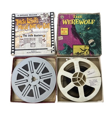 Lot 157 - A pair of boxed 8mm film reels, to include:  -...