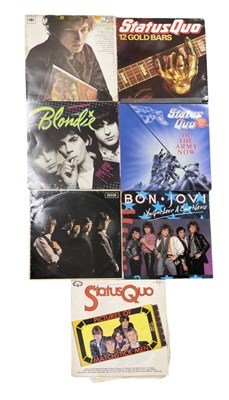 Lot 184 - A collection of pop/rock 12" vinyl LPs, to...